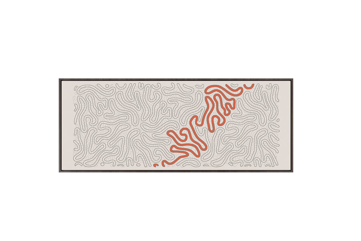 Curves Orange Tablo